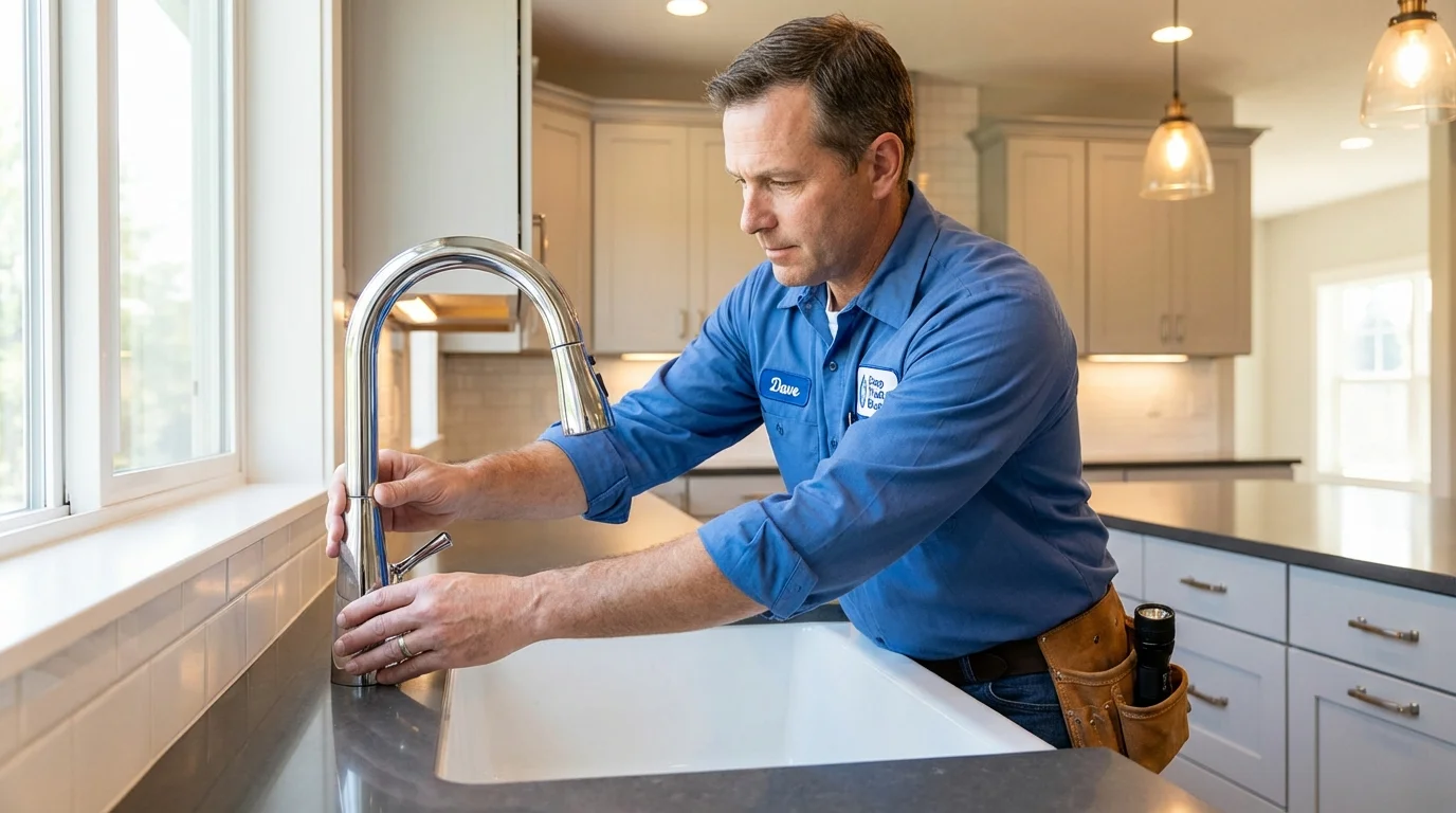 Kitchen faucet installation by Johns Plumbing LLC in Nowata